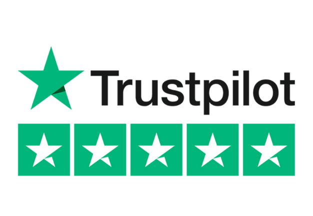 Trustpilot 5 stars rating